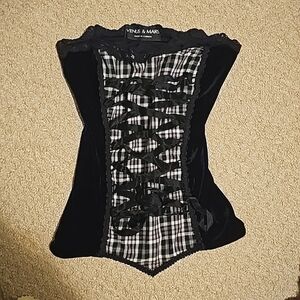 VENUS & MARS Bodice Velvet top